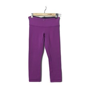 Lululemon Purple Compression Yoga Leggings Pants